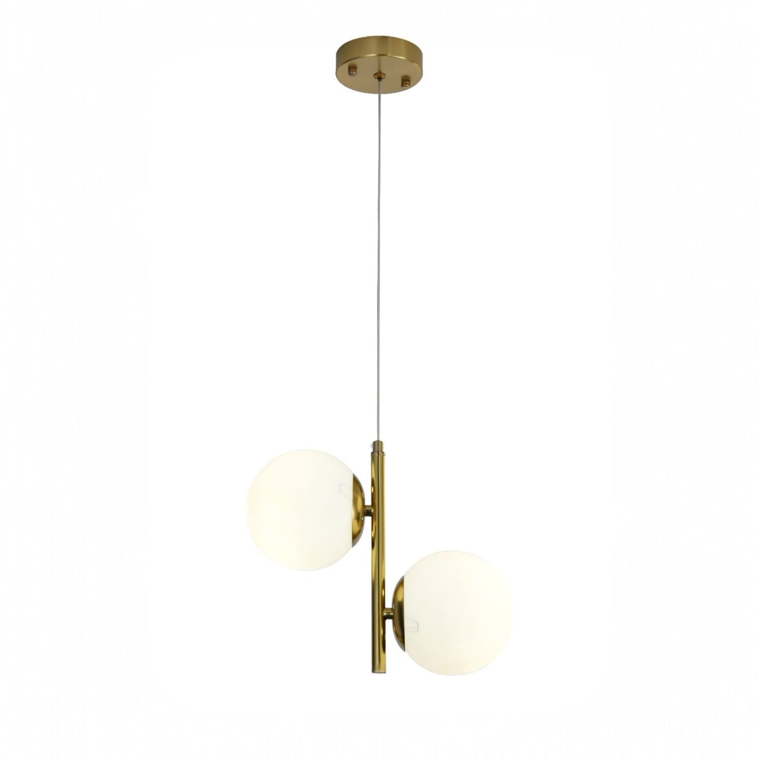 Пендел DIONIS Gold Мат абажур 2xE27