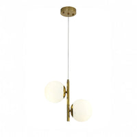 Пендел DIONIS Gold Мат абажур 2xE27