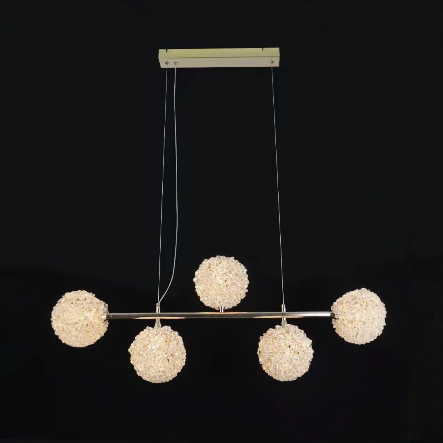 Окачено LED осветително тяло Golden Sponge Еквивалент 400W с дистанционно