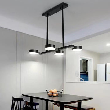 LED осветително тяло Nordic Style Mini WELA Black еквивалент 300W с дистанционно