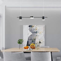 LED осветително тяло пендел Nordic Style Black еквивалент 200W с дистанционно