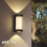LED аплик за външен монтаж Black MONA IP65