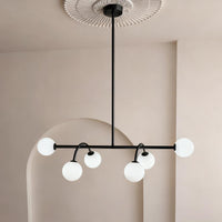 Lustra BESO Black Abajur MAT 6XE27 Chandeliers