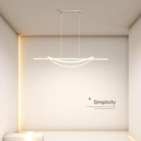 Lustra LED SIMA Suspendata White Echivalent 500W Telecomanda Lighting Fixtures