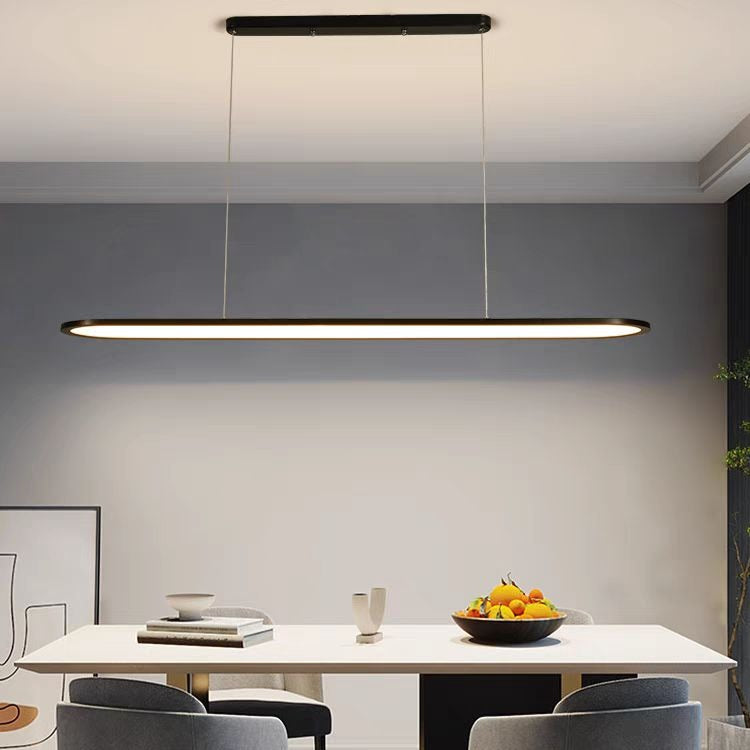 LED осветително тяло SURF висящо Black еквивалент 300W