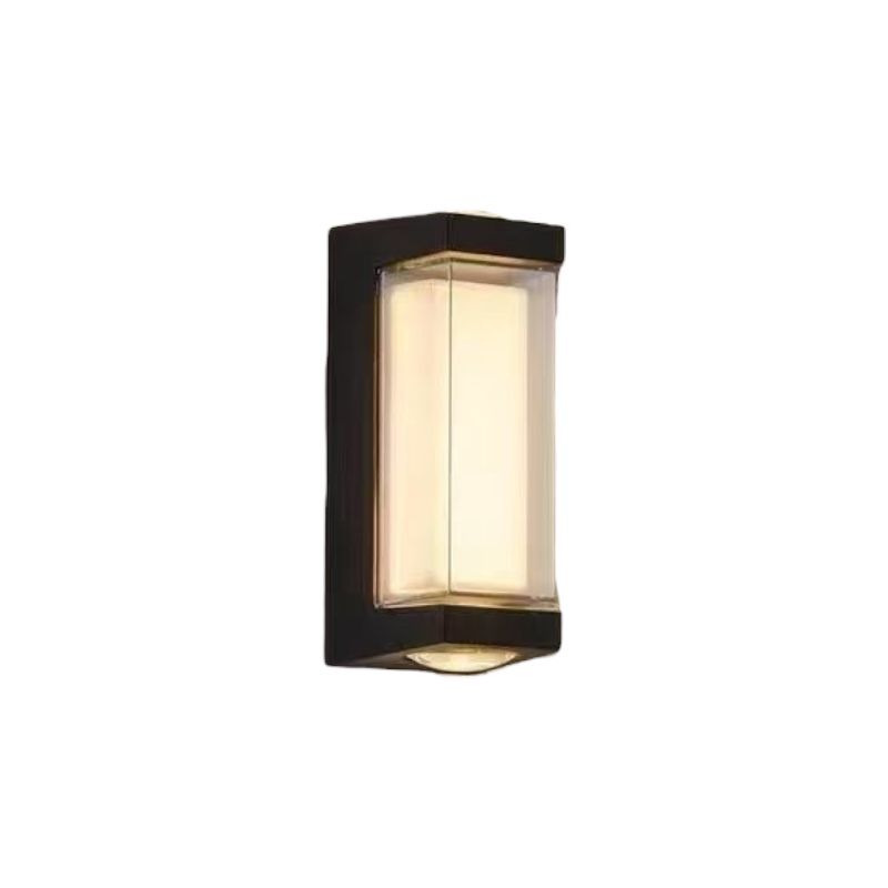 LED аплик за външен монтаж Black MONA IP65