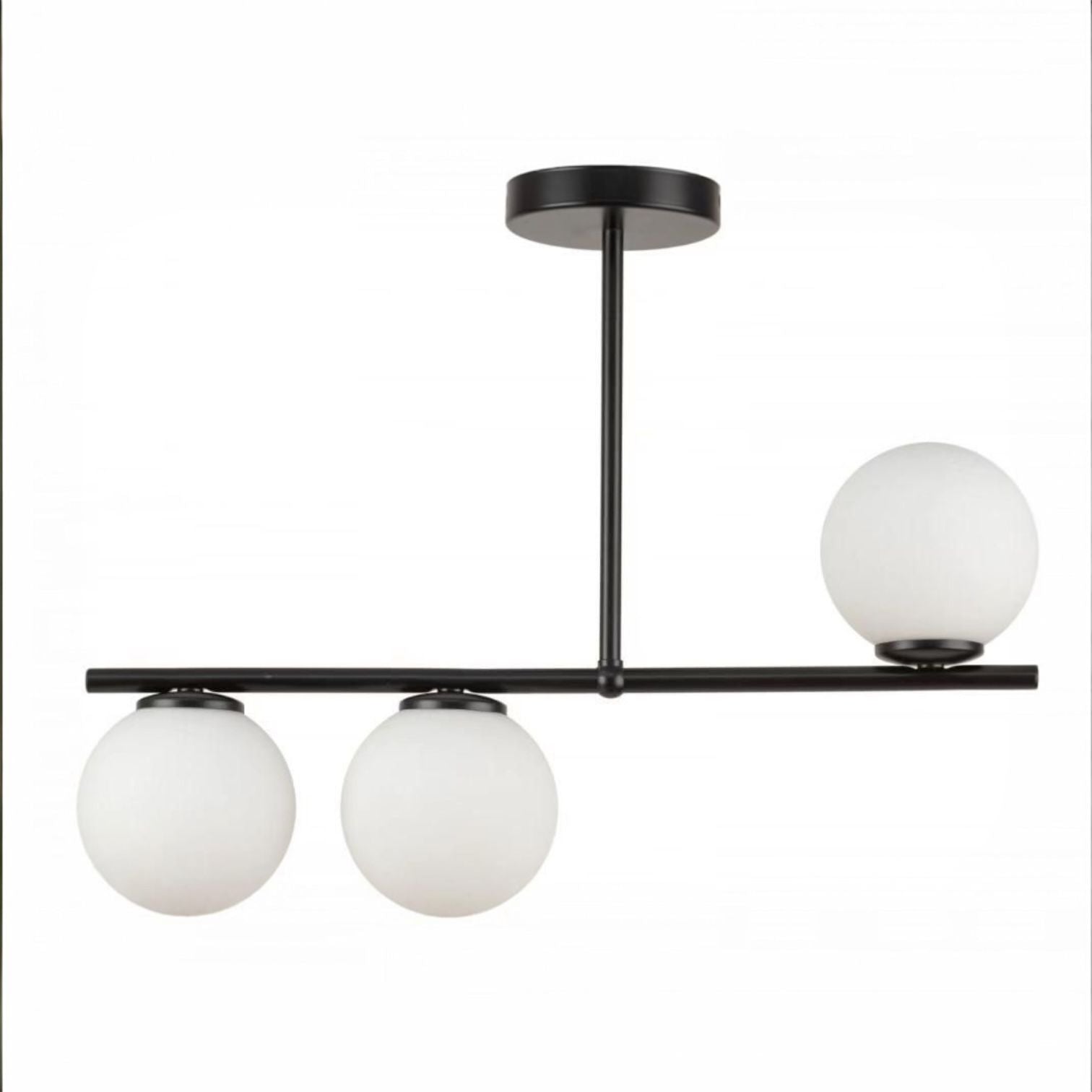 Lustra Mini VENERA Abajur MAT BLACK 3XE27 Chandeliers
