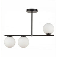 Lustra Mini VENERA Abajur MAT BLACK 3XE27 Chandeliers