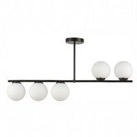 Lustra VENERA Abajur MAT BLACK 5XE27 Chandeliers