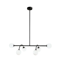 Lustra BESO Black Abajur MAT 6XE27 Chandeliers