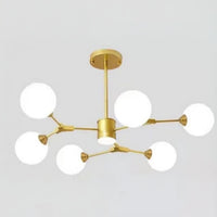 Осветително тяло Auryn Gold Abajur Mat 6xG9