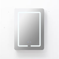 Шкаф за баня с огледало LED Touch и противозапотяване 50x70cm