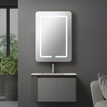 Шкаф за баня с огледало LED Touch и противозапотяване 50x70cm