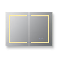 Dulap Baie Maxi Cu Oglinda LED Touch si Dezaburire 80x60cm LED MIRROR