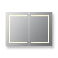 Dulap Baie Maxi Cu Oglinda LED Touch si Dezaburire 80x60cm LED MIRROR