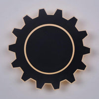 LED аплик 8W RUVIN Black еквивалент 80W