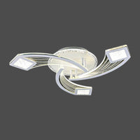 LED осветително тяло за таван AYRA Silver, еквивалент 580W, с дистанционно