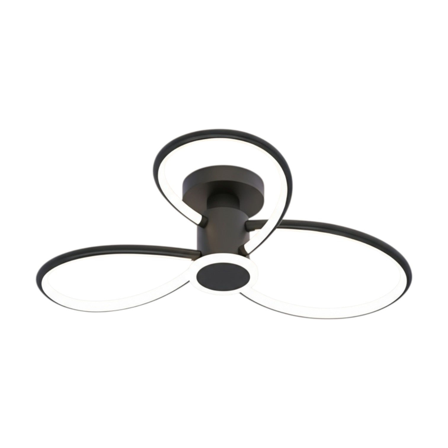 LED осветително тяло Lymon черна Еквивалент 480W Дистанционно управление