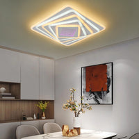 LED осветително тяло LEVELS 3D RGB Square Еквивалент 800W Дистанционно