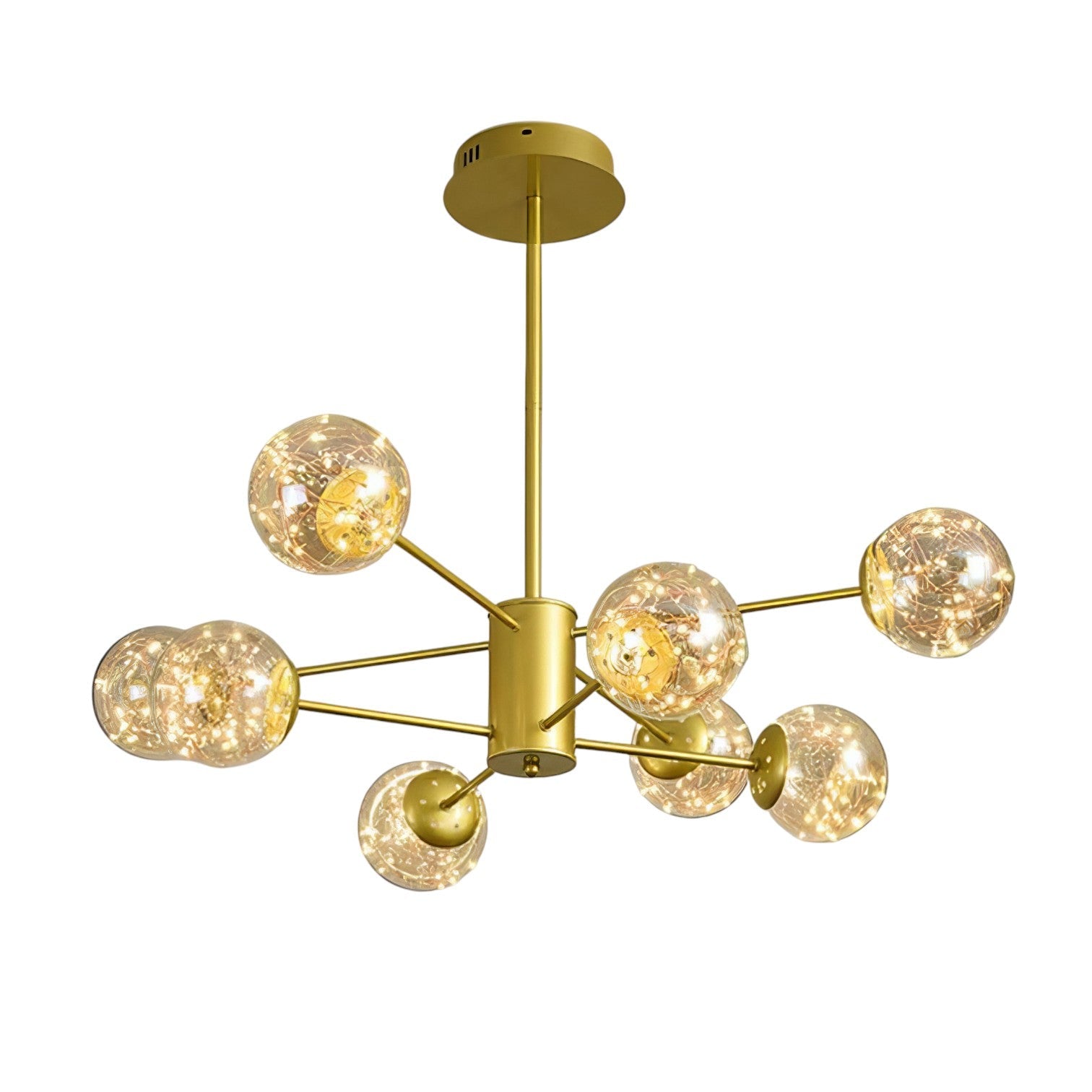 Осветително тяло LED висящо Arlio Gold еквивалент 180W