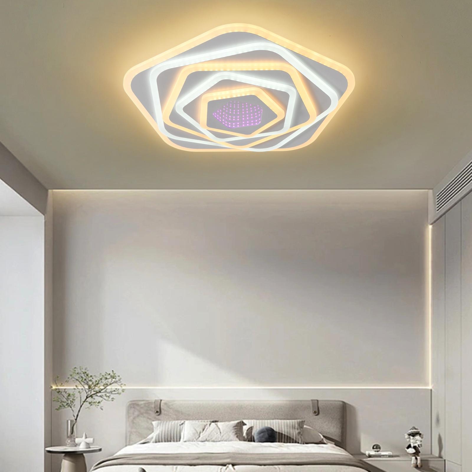 LED осветително тяло Pentagon RGB еквивалент 800W с дистанционно