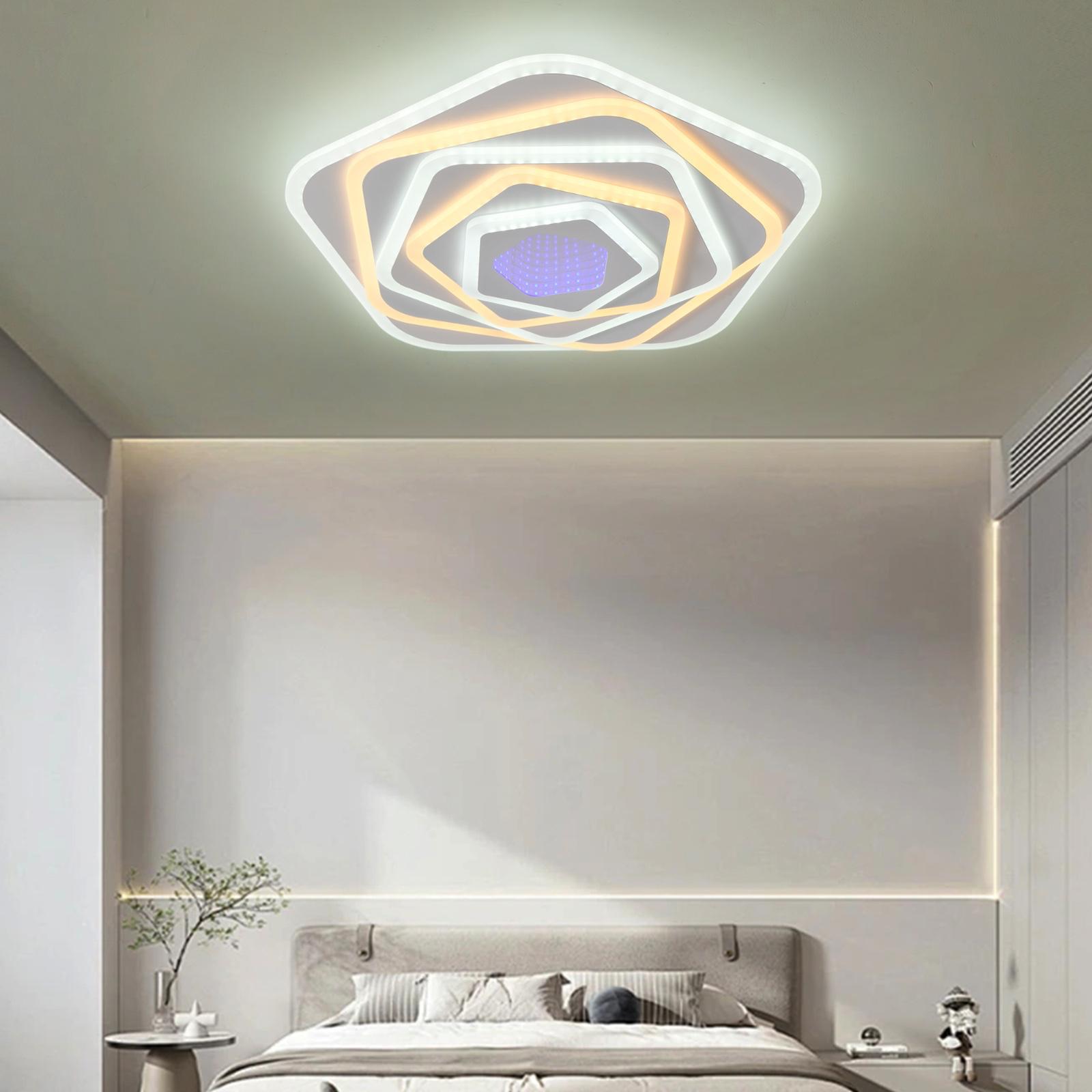 LED осветително тяло Pentagon RGB еквивалент 800W с дистанционно