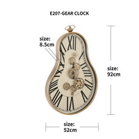 Декоративен стенен часовник Majestic Gear Clock 92x52CM