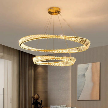 Осветително тяло LED Кристал Висящо Maxi EnVogue с дистанционно