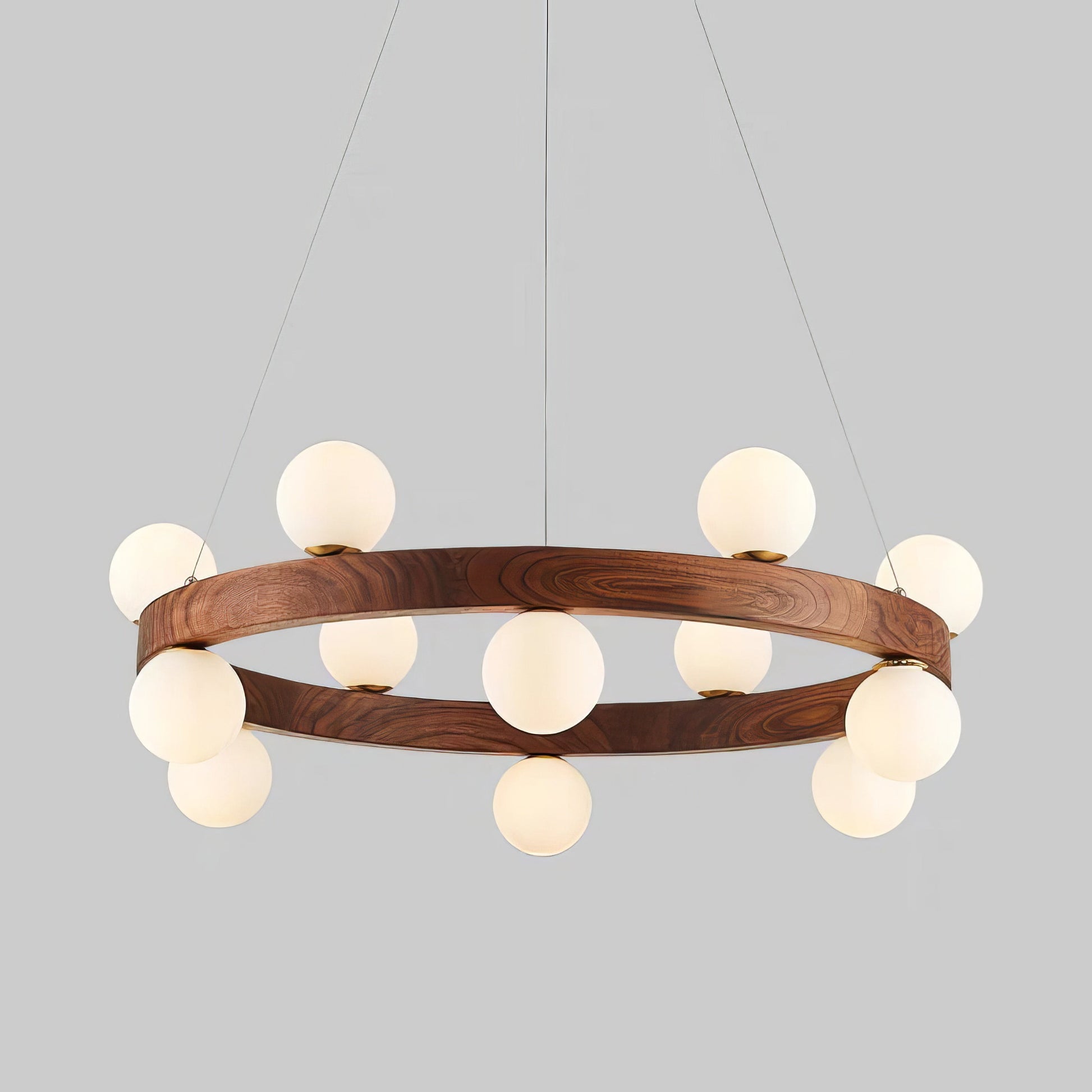 Осветително тяло LED Абажур ZAVI 12xG9 Wood