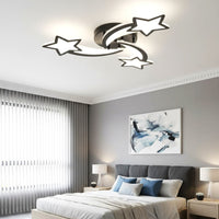 LED осветително тяло Mini STAR BLACK Еквивалент 400W Дистанционно