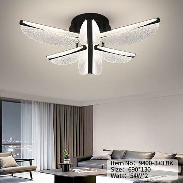 LED осветително тяло Maxi FOLLO Black Еквивалент 550W Дистанционно