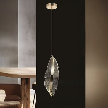 Пендел LED LEAF Premium Gold
