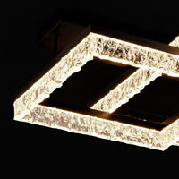 LED осветително тяло Three Square SAARI Black еквивалент 500W с дистанционно
