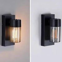 Външен аплик ZAHO Black 1xE27 IP65