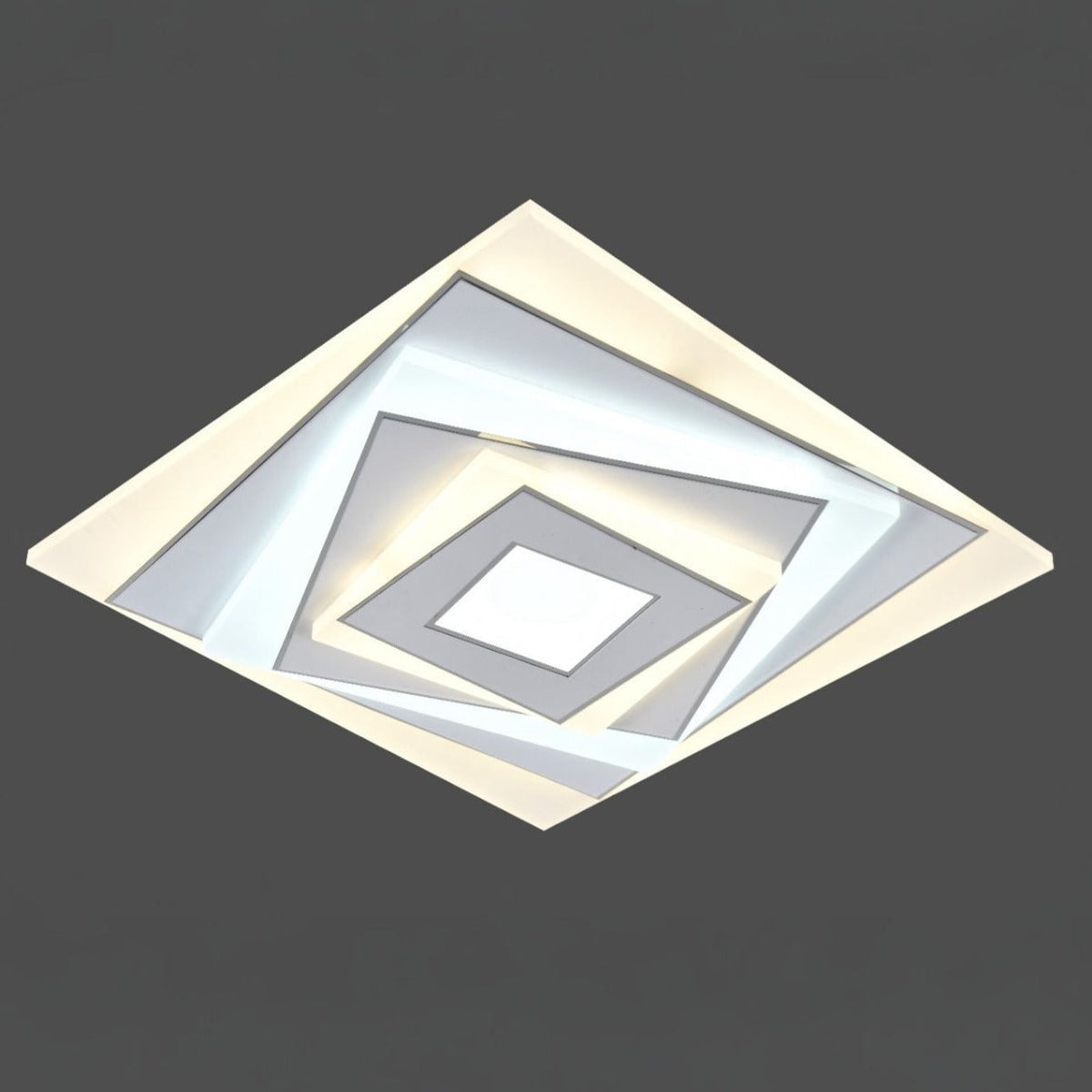 LED осветително тяло White & Silver FIORO Еквивалент 400W