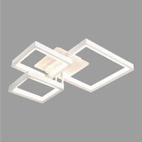 Осветително тяло LED KENO 3 SQUARES White 3 функции Еквивалент 400W Дистанционно