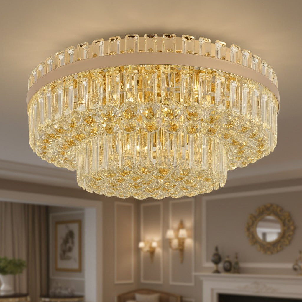 Полилей от кристал за таван Luminaris Regal 80CM