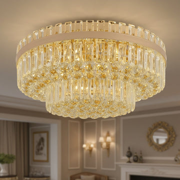 Полилей от кристал за таван Luminaris Regal 80CM