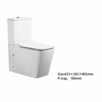 Класическа тоалетна Echo White 63 x 37 x 81 CM