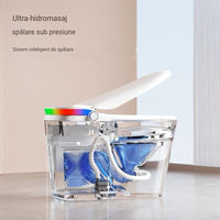 Смарт WC чиния | Bluetooth | UV стерилизация | Амбиентно осветление | Автоматично измиване със сензор