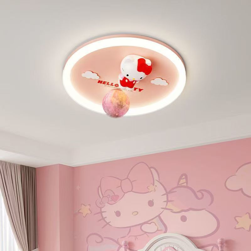 LED осветително тяло Hello Kitty Moon Light – еквивалент 400W с дистанционно управление