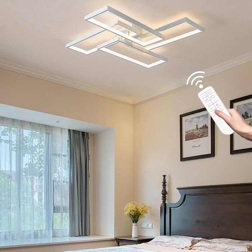 LED осветително тяло ZULE White – еквивалент 750W с дистанционно