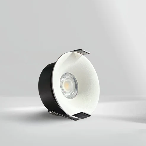 COB LED спот 7W Кръгъл Бял / ⌀65mm / Вграден / Топла светлина