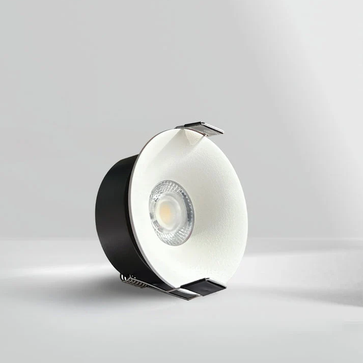 COB LED спот 18W Кръгъл Бял / ⌀95mm / Вграден / Топла светлина