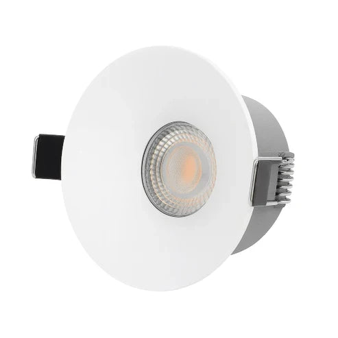COB LED спот 7W Кръгъл Бял / ⌀65mm / Вграден / Топла светлина