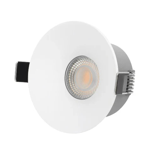 COB LED спот 7W Кръгъл Бял / ⌀65mm / Вграден / Топла светлина