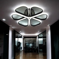 LED осветително тяло ISCHIA BLACK еквивалент 400W с дистанционно