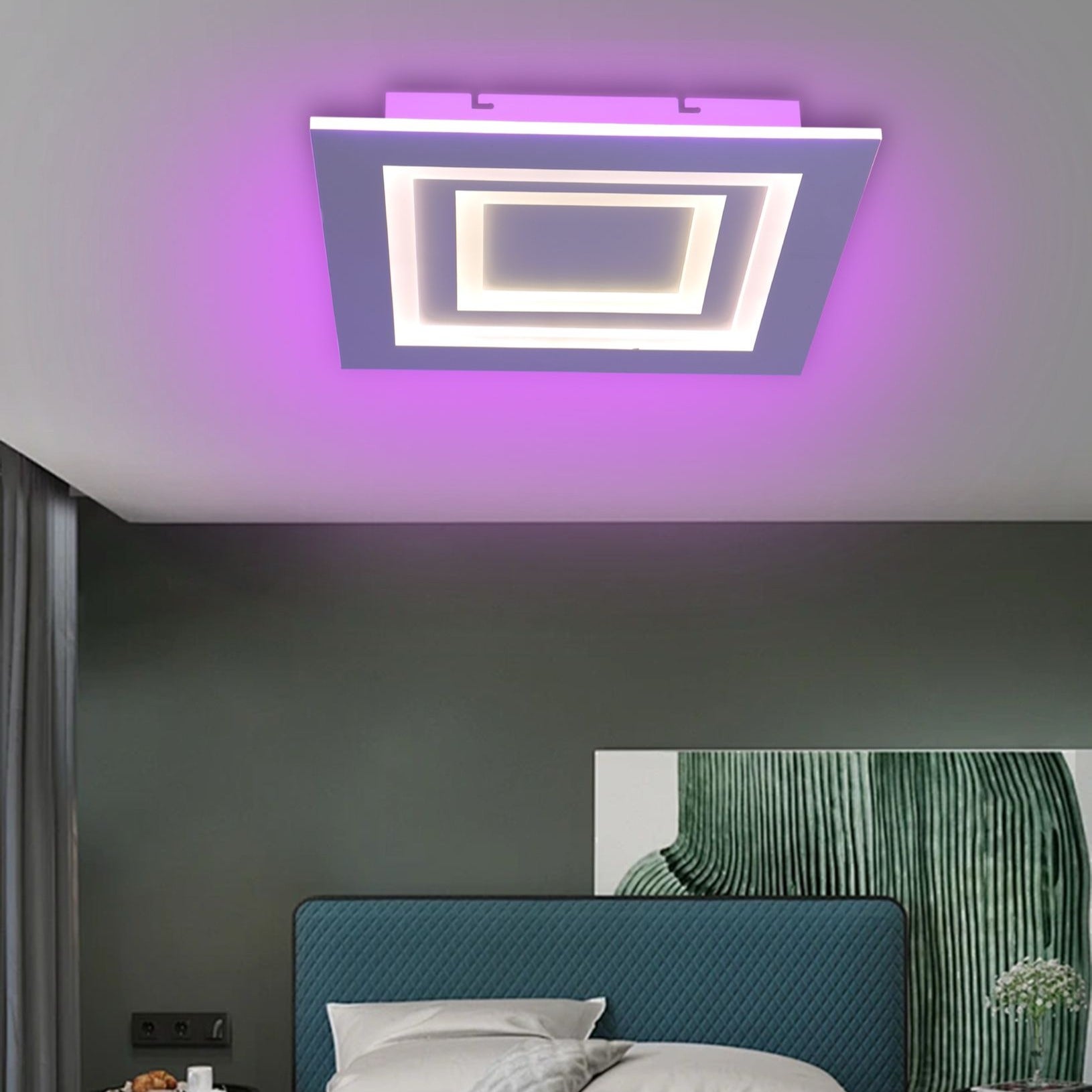 LED осветително тяло RGB VEGA Еквивалент 500W С дистанционно управление