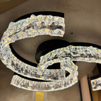 Осветително тяло LED SAARI Black еквивалент 250W с дистанционно
