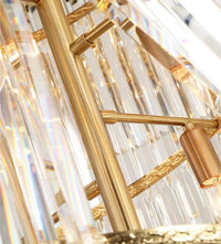 Полилей от кристал GLORY GOLDEN LUXURY 160cm